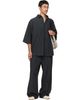 Fear of God ESSENTIALS Fear of God ESSENTIALS Black Pleat Front Drawstring Trousers - 4