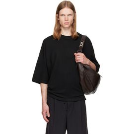 Fear of God ESSENTIALS Fear of God ESSENTIALS Black Soft Knit T-shirt