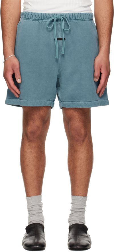 Fear of God ESSENTIALS Fear of God ESSENTIALS Blue Signature Classic Sweat Shorts