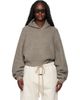 Fear of God ESSENTIALS Fear of God ESSENTIALS Brown Holiday Heavy Waffle 90s Hoodie - 1