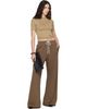 Fear of God ESSENTIALS Fear of God ESSENTIALS Brown Raw Cut Lounge Fit Sweatpants - 4