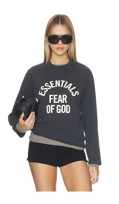 Fear of God ESSENTIALS Fear of God ESSENTIALS Campus Classic Long Sleeve Tee