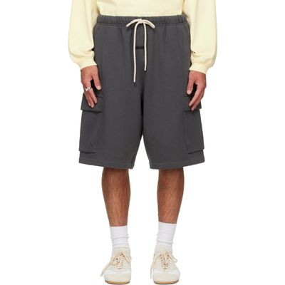 Fear of God ESSENTIALS Fear of God ESSENTIALS Gray Cargo Basketball Shorts