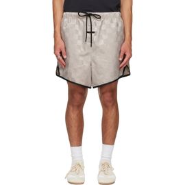 Fear of God ESSENTIALS Fear of God ESSENTIALS Gray Checkered Gym Shorts