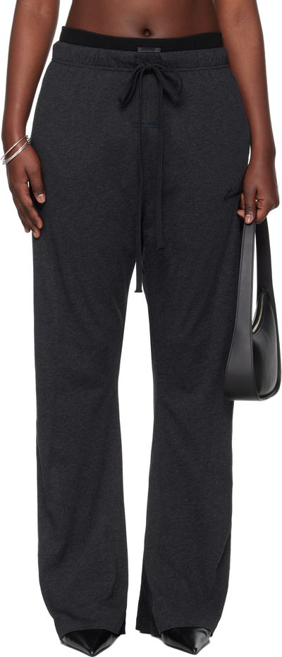 Fear of God ESSENTIALS Fear of God ESSENTIALS Gray Holiday Jersey Flare Lounge Pants