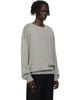 Fear of God ESSENTIALS Fear of God ESSENTIALS Gray Long Sleeve Crewneck Sweater - 2