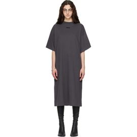 Fear of God ESSENTIALS Fear of God ESSENTIALS Gray Long T-shirt Midi Dress