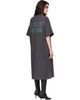 Fear of God ESSENTIALS Fear of God ESSENTIALS Gray Long T-shirt Midi Dress - 3