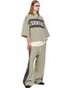 Fear of God ESSENTIALS Fear of God ESSENTIALS Gray Panelled Crop Polo - 4