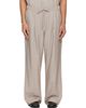 Fear of God ESSENTIALS Fear of God ESSENTIALS Gray Pleat Front Drawstring Trousers - 1