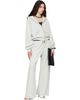 Fear of God ESSENTIALS Fear of God ESSENTIALS Gray Raw Cut Lounge Fit Sweatpants - 4