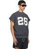 Fear of God ESSENTIALS Fear of God ESSENTIALS Gray Relaxed Fleece Cutoff Sweatshirt - 2