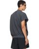 Fear of God ESSENTIALS Fear of God ESSENTIALS Gray Relaxed Fleece Cutoff Sweatshirt - 3