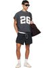Fear of God ESSENTIALS Fear of God ESSENTIALS Gray Relaxed Fleece Cutoff Sweatshirt - 4