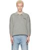 Fear of God ESSENTIALS Fear of God ESSENTIALS Gray Signature 3/4 Sleeve 90s Knit Polo - 1