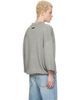 Fear of God ESSENTIALS Fear of God ESSENTIALS Gray Signature 3/4 Sleeve 90s Knit Polo - 3