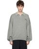 Fear of God ESSENTIALS Fear of God ESSENTIALS Gray Signature 90s Knit Polo - 1