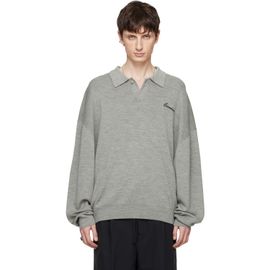 Fear of God ESSENTIALS Fear of God ESSENTIALS Gray Signature 90s Knit Polo