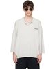 Fear of God ESSENTIALS Fear of God ESSENTIALS Gray Signature Three-Quarter Sleeve 90s Knit Polo - 1