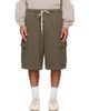 Fear of God ESSENTIALS Fear of God ESSENTIALS Khaki Cargo Basketball Shorts - 1