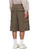 Fear of God ESSENTIALS Fear of God ESSENTIALS Khaki Cargo Basketball Shorts - 3