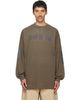 Fear of God ESSENTIALS Fear of God ESSENTIALS Khaki Merch Long Sleeve T-shirt - 1