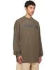 Fear of God ESSENTIALS Fear of God ESSENTIALS Khaki Merch Long Sleeve T-shirt - 2