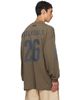 Fear of God ESSENTIALS Fear of God ESSENTIALS Khaki Merch Long Sleeve T-shirt - 3