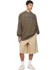 Fear of God ESSENTIALS Fear of God ESSENTIALS Khaki Merch Long Sleeve T-shirt - 4