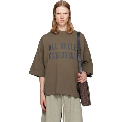 Fear of God ESSENTIALS Fear of God ESSENTIALS Khaki Merch T-shirt