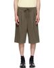 Fear of God ESSENTIALS Fear of God ESSENTIALS Khaki Relaxed Drawstring Shorts - 1