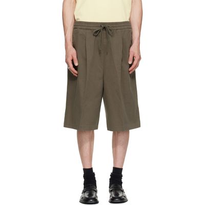 Fear of God ESSENTIALS Fear of God ESSENTIALS Khaki Relaxed Drawstring Shorts