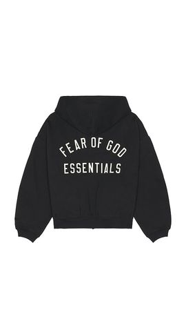 Fear of God ESSENTIALS Fear of God ESSENTIALS Kids Classic Full Zip Hoodie