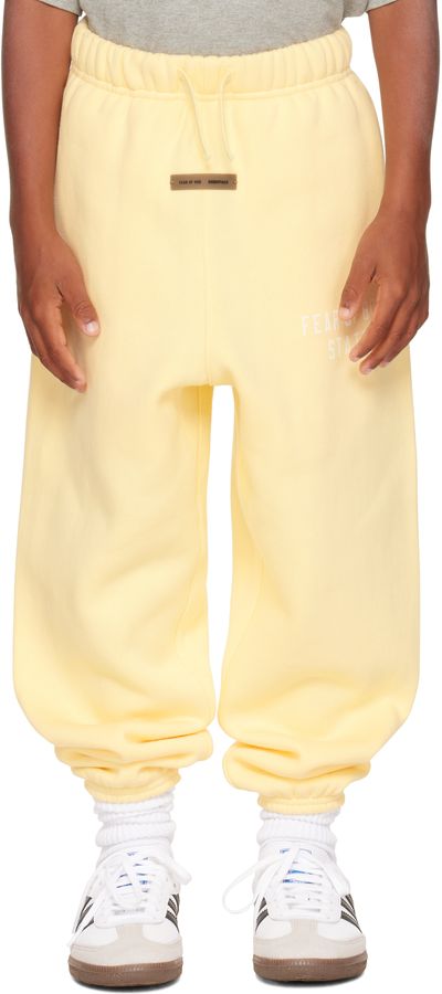 Fear of God ESSENTIALS Fear of God ESSENTIALS Kids Yellow Classic Fit Sweatpants