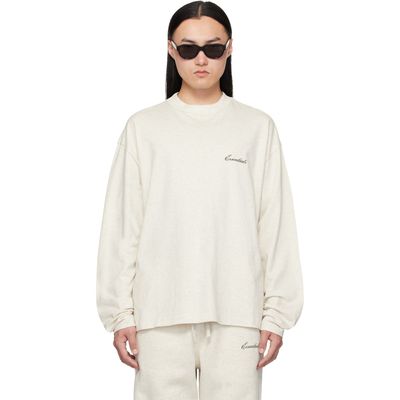 Fear of God ESSENTIALS Fear of God ESSENTIALS Off-White Classic Fit Long Sleeve T-shirt
