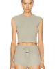 Fear of God ESSENTIALS Fear of God ESSENTIALS Rib Knit Crop Top - 1
