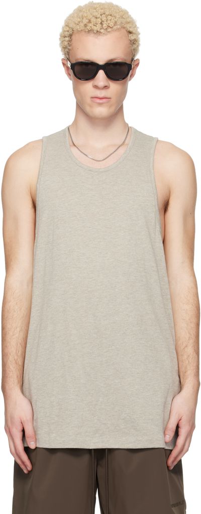 Fear of God ESSENTIALS Fear of God ESSENTIALS Taupe Signature Essential Tank Top