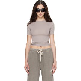 Fear of God ESSENTIALS Fear of God ESSENTIALS Taupe Soft Rib Fitted T-shirt