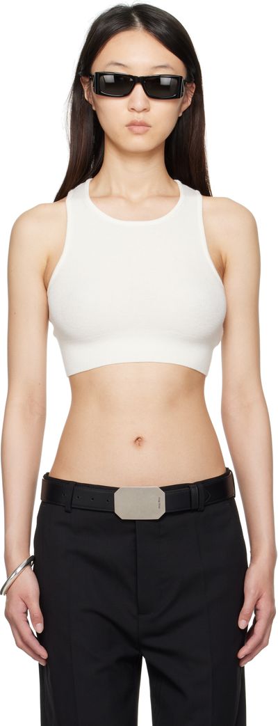 Fear of God ESSENTIALS Fear of God ESSENTIALS White Soft Rib Sport Tank Top