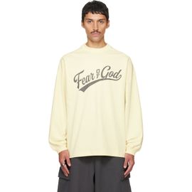 Fear of God ESSENTIALS Fear of God ESSENTIALS Yellow Merch Long Sleeve T-shirt