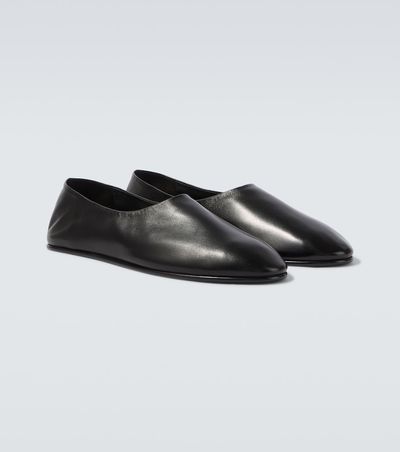 Fear of God Fear of God Ballerino leather slip-on shoes