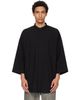 Fear of God Fear of God Black Cotton Wool Oxford Relaxed Short Sleeve Shirt - 1