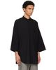 Fear of God Fear of God Black Cotton Wool Oxford Relaxed Short Sleeve Shirt - 2