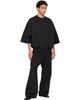 Fear of God Fear of God Black Cut Sleeve Sweatshirt - 4