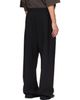 Fear of God Fear of God Black Double Weave Wool Wide Leg Drawstring Trousers - 3