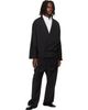 Fear of God Fear of God Black Easy Care Wool Wrap Trousers - 4