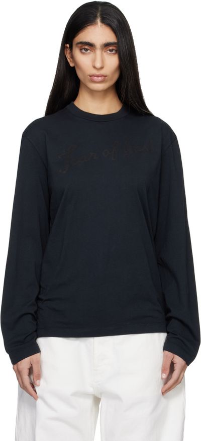 Fear of God Fear of God Black 'Fear Of God' Long Sleeve T-shirt