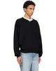 Fear of God Fear of God Black Merino Milano Knit Henley - 2