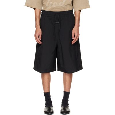 Fear of God Fear of God Black Nylon Ripstop Sport Shorts