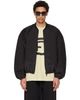 Fear of God Fear of God Black Nylon Taffeta Padded Bomber Jacket - 1
